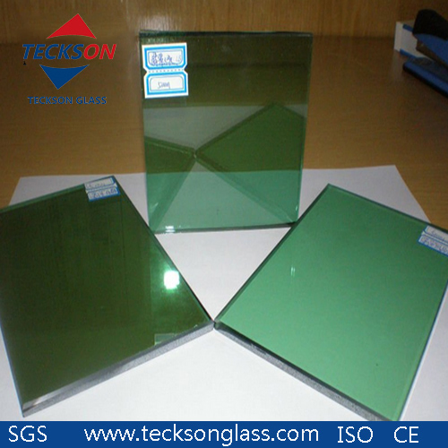 4-6mm French Green Reflective Float Glass Factory Price
