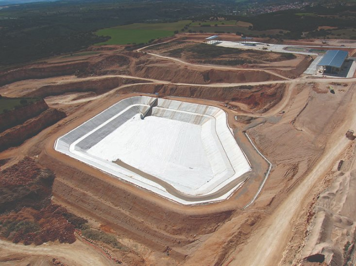 Geosynthetic Clay Liner Gcl for Landfill Construction