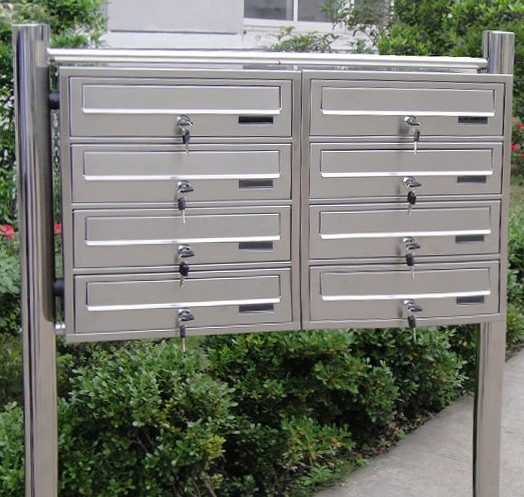 High Quality Useful Modern Stainless Steel Mailboxes