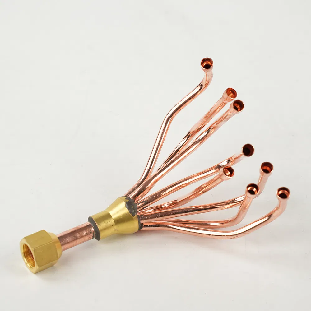 Welding Torch Copper Pipe Joint Back Assemble Copper Pipe 6mm Connector