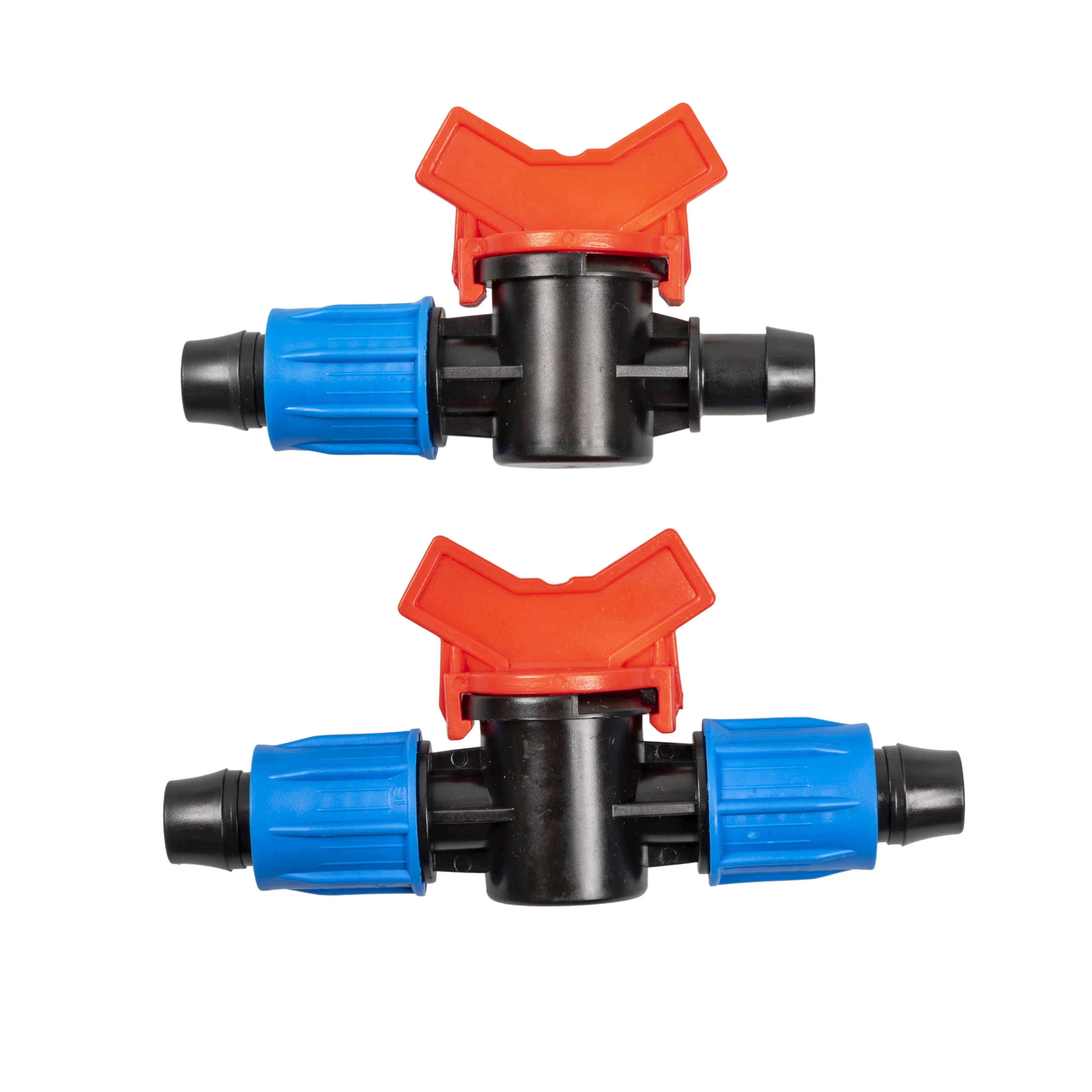 DN 17 Mini Plastic Drip Valve for Lay Flat Hose Watering and Irrigation Tape Valve Plastic Mini Valve for Drip Tape