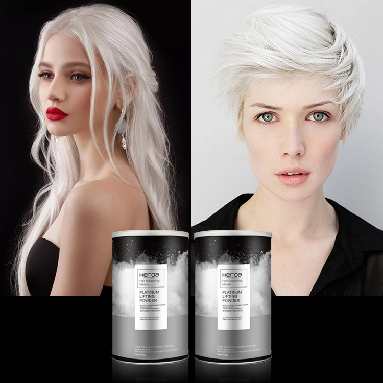 Keroa 9+ Professional Quick Hair Color Fading Ammonia Free Hair Bleaching Powder