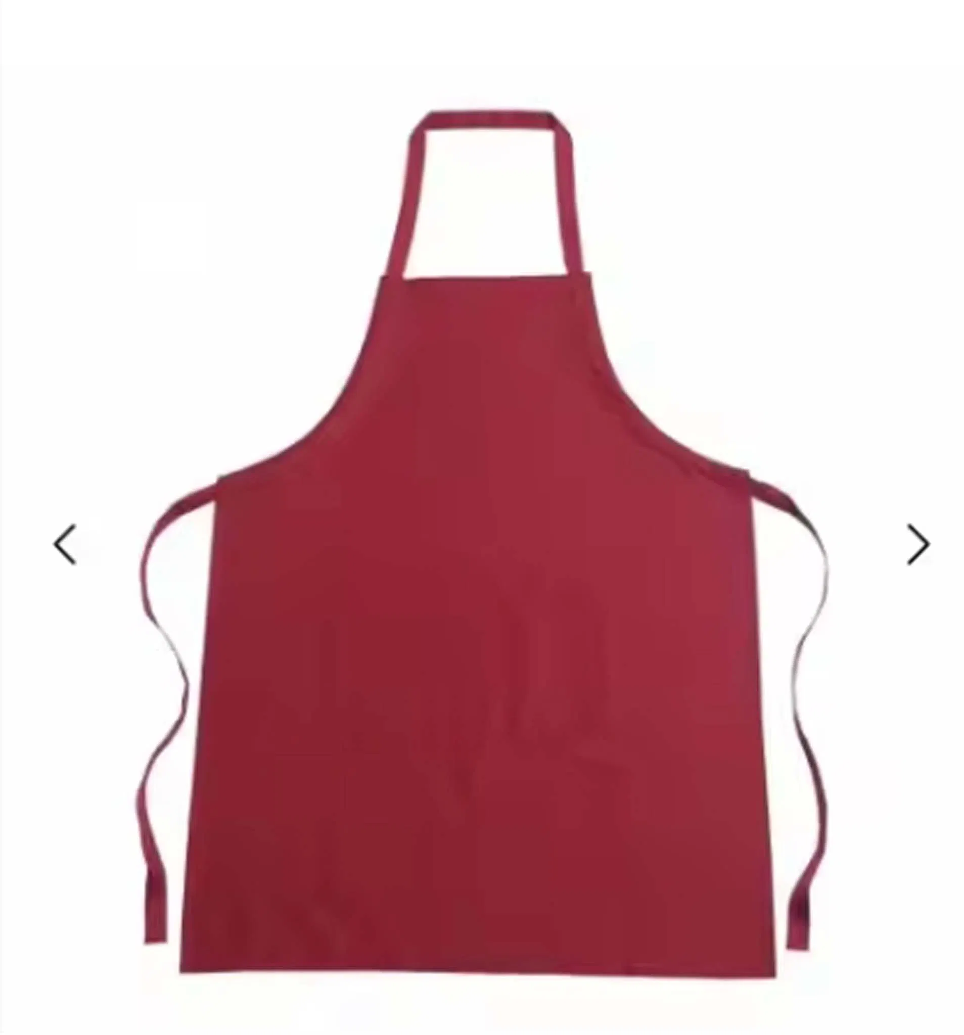 Full Print Sublimation Blanks Polyester Aprons for Custom Logo Kitchen Decor