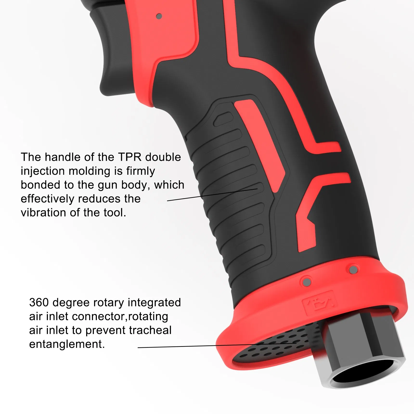 Пневматический гайковерт Puffer 3/4" 2000 Н·м