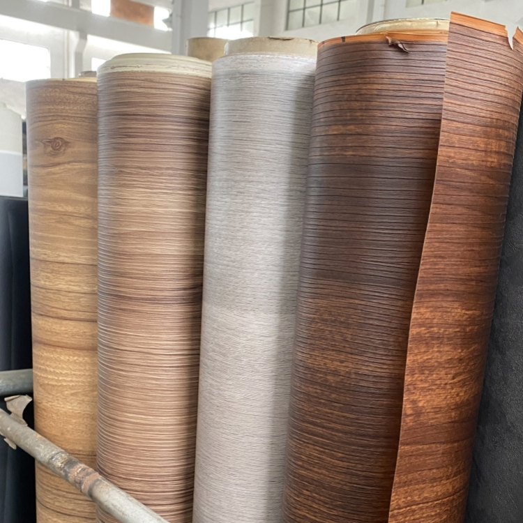 Texture Wood Grain Decorative PVC Film Membrane Vacuum Film for Furniture Interior Door