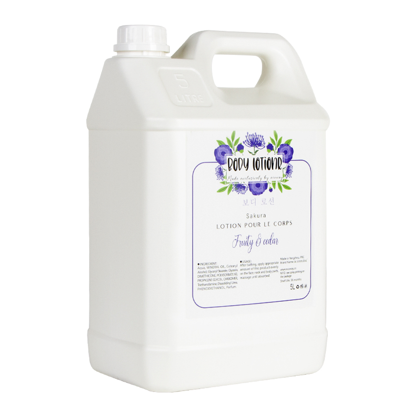 Bulk Packing Customized 5L Refill Shampoo for Hotel Hand Wash and Body Lotion