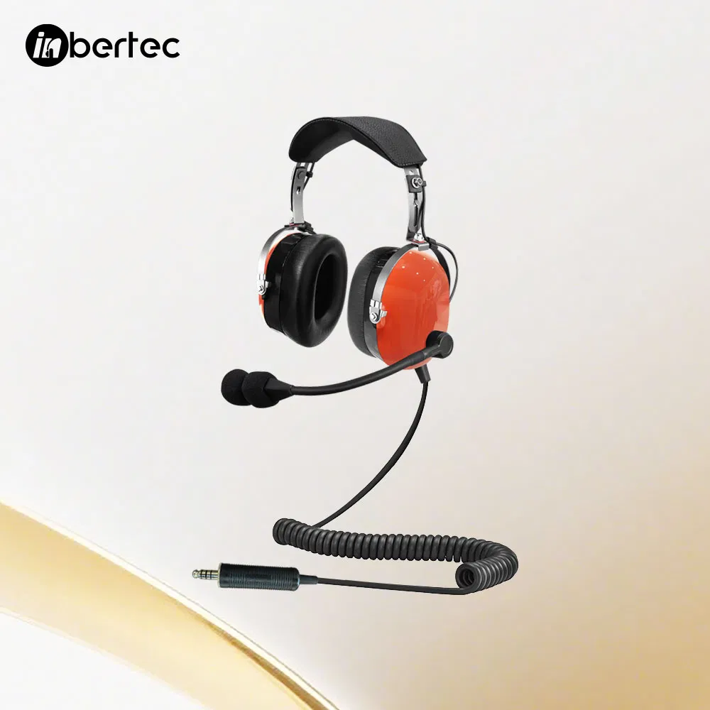 Ua1000h Wired Pilot Helicopter Headset Is Essential Effective Communication Aviation Headset