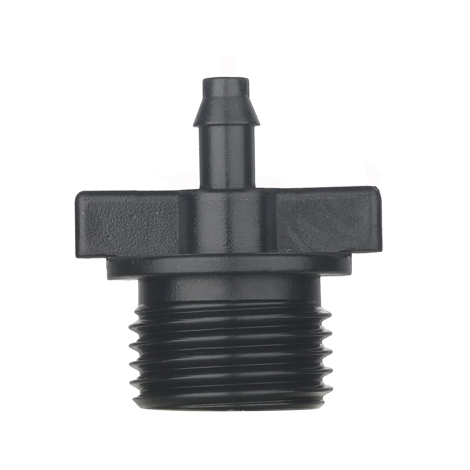 Cross Atomizing Four-Way Sprinkler Garden Greening Cooling Humidification Spray Irrigation Sprinkler 6mm Gray Black