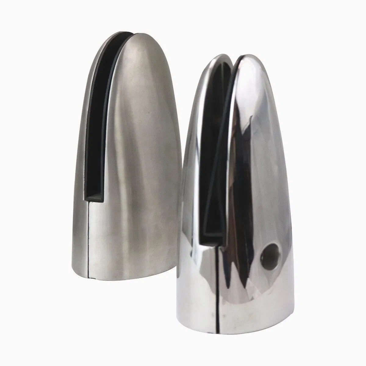 OEM Factory 2205 Never Rust Balcony Balustrade Railing Round Base Plate Glass Spigot for Fence