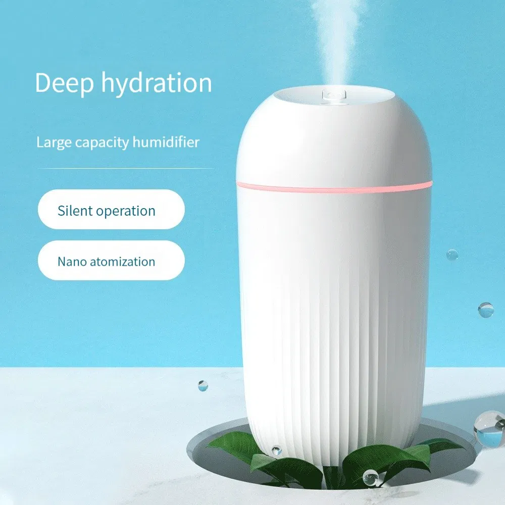 420ml Portable USB Humidifier Electric Car Ultrasonic Air Diffuser Bedroom Mini Color Light Air Conditioner Humidifier