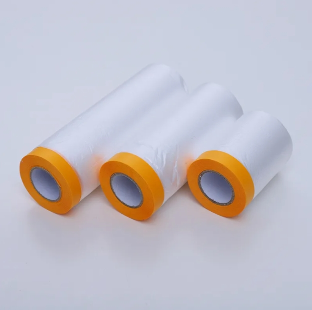 Painters Plastic Pre Taped Masking Film Protection