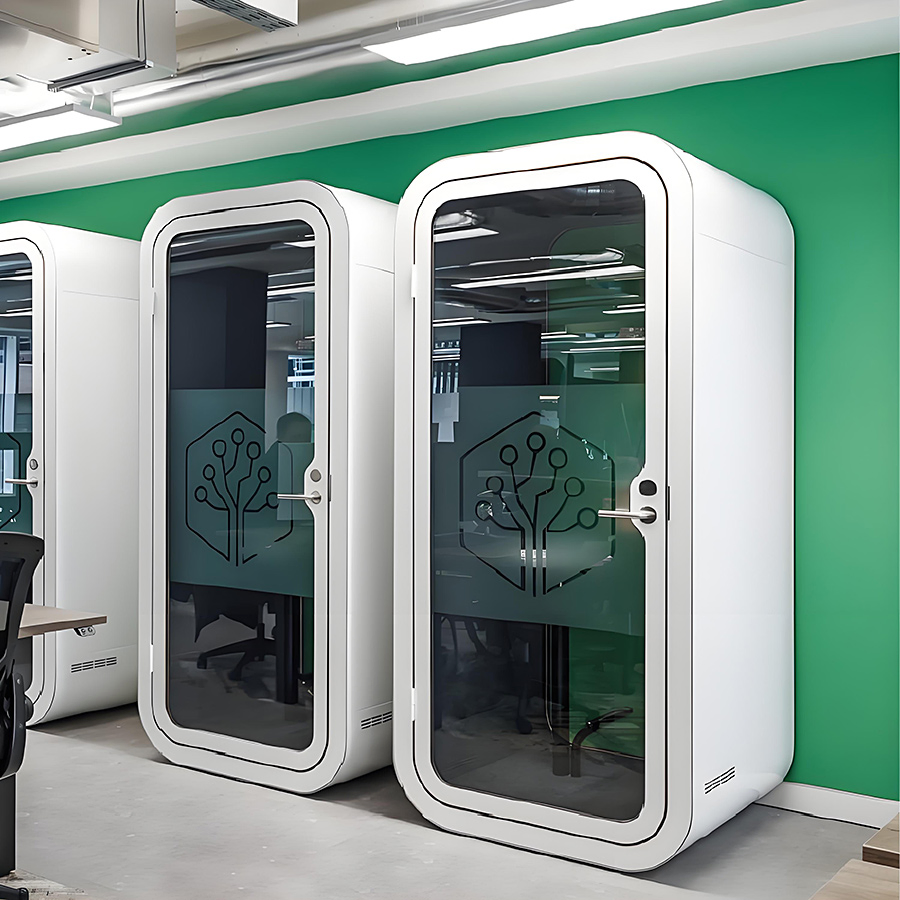 Good Service Customizes Repairable Customize Prefabricated Building Soundproof Office Phone Booth Sound Rooms