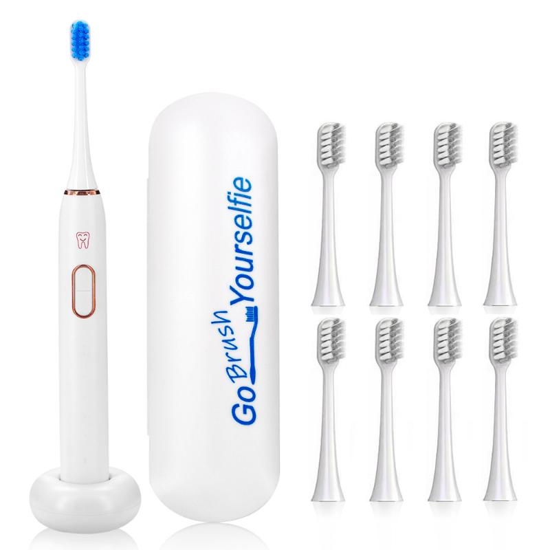 Adult Automatic Whitening Rechargeable Customized Prevent Sanitizer Sonic Electric Toothbrush