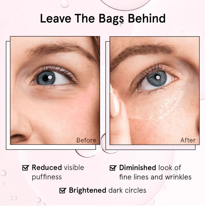 Ls022 Custom OEM Hyaluronic Eye Cream & Roller Serum Hydrate Bags Private Label