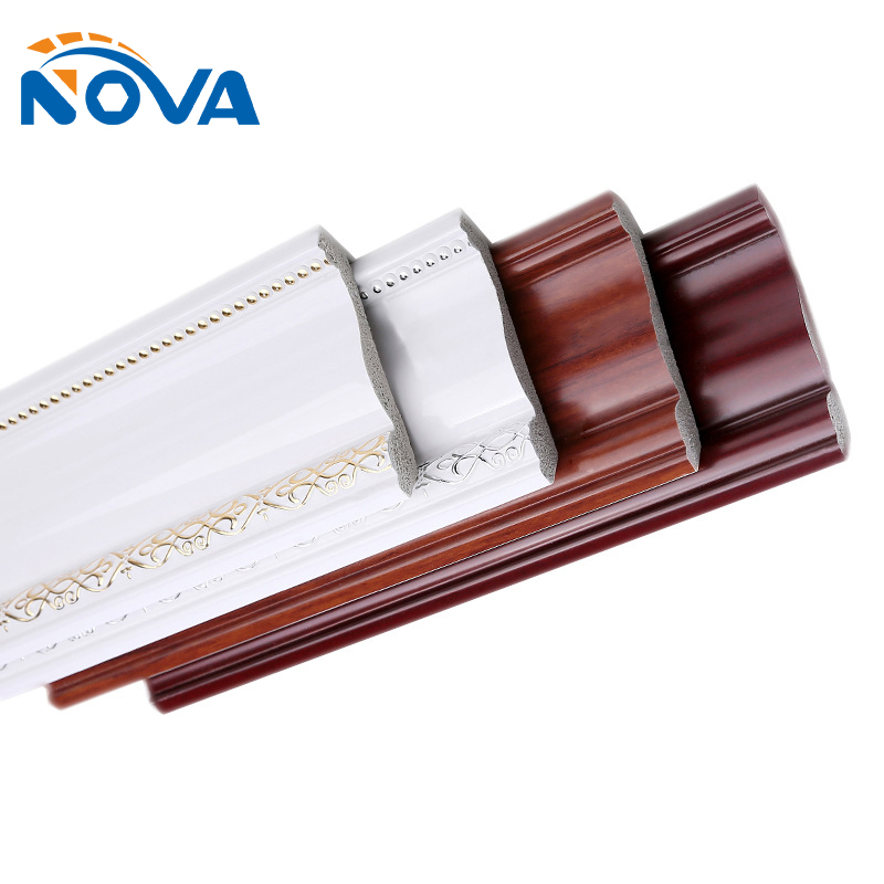 Artistic Moulding Line PS Decorative Ceiling Cornice Mouldings Frame White Skirting Board