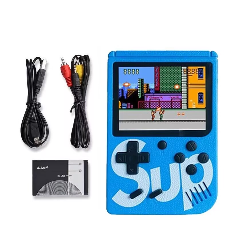 Mini Handheld Game Console Retro Nostalgic Kids Game Player 400 in 1 Classic 2-Player Gaming Device