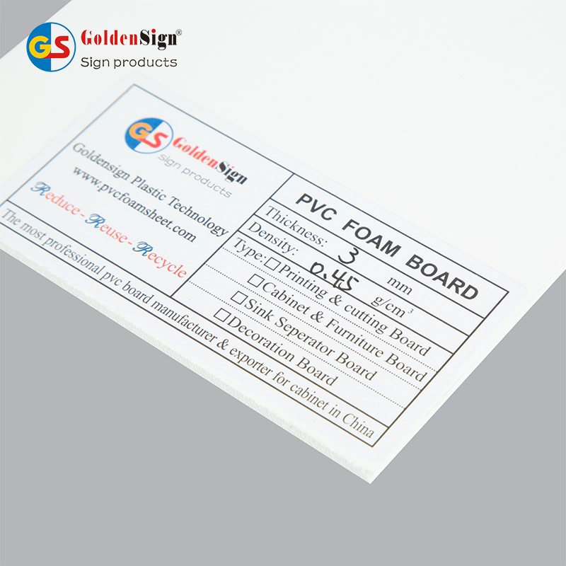 High Density Expanded PVC Foam Board Sheet, 1220*2440mm