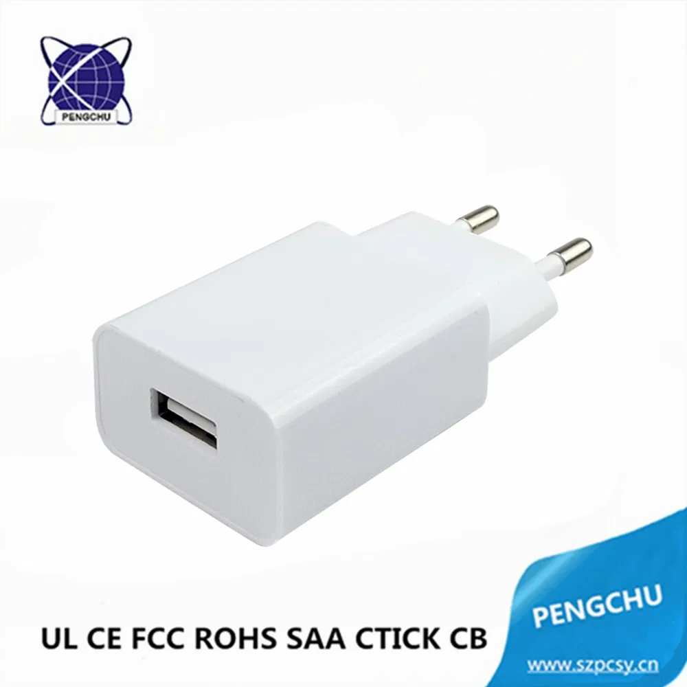 Сетевой адаптер USB 5V 1A/2A/2.1A для телефона