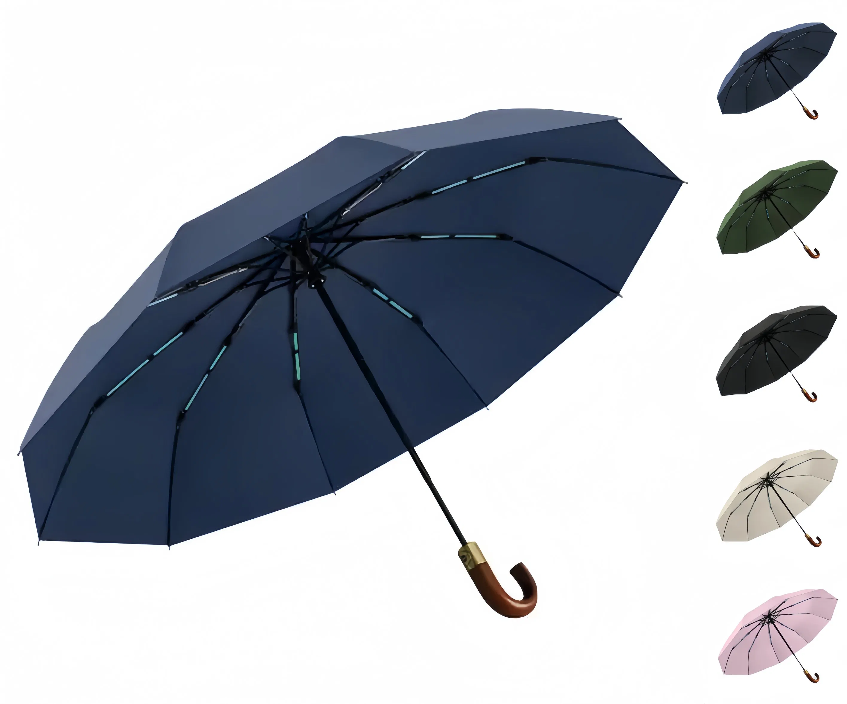 New Design Fashion 2-3-4-5 Folding Foldable Folded Cheap Promotion Advertising Pocket Mini Gift Umbrella