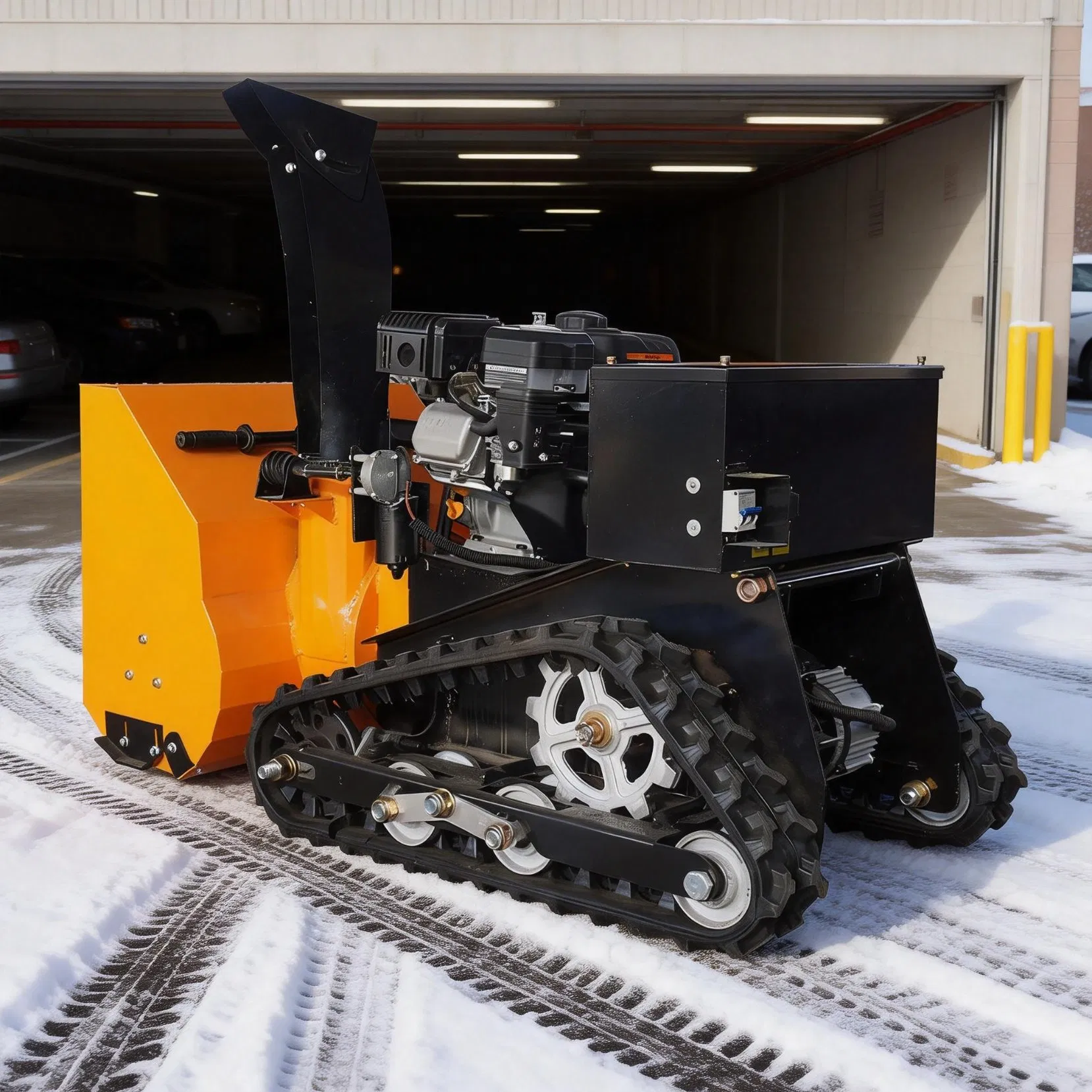 Maotai 620 Remote Snow Blower: Adjustable Snow Clearing Power