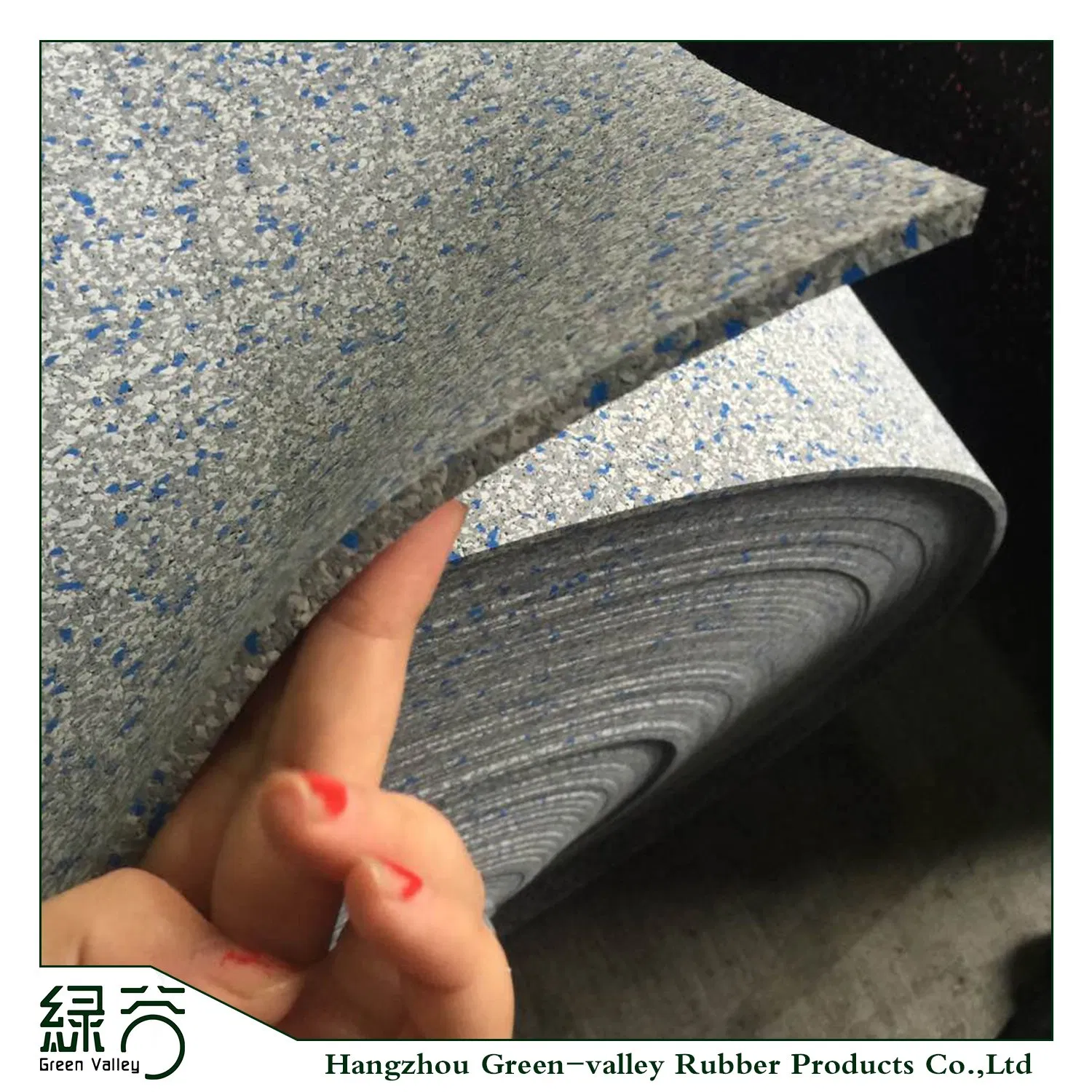 EPDM Fitness Rubber Flooring Rolls/Gym Interlocking Rubber Tiles/Sports Rubber Mat