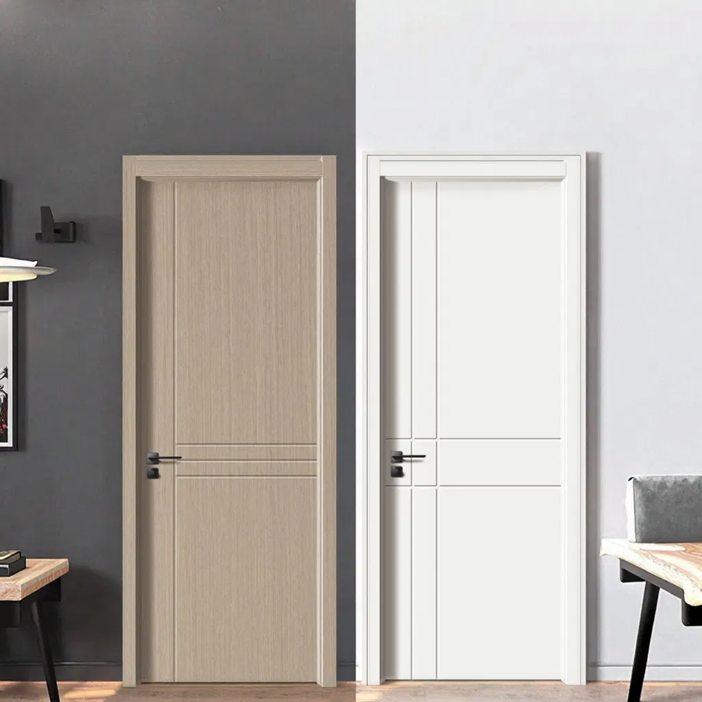 Shengyifa Hotel Villa Flame Retardant Soundproof Interior PVC Polymer WPC Door