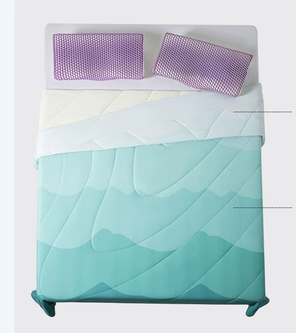 Cooling Comforter Super Soft Daily Use Summer Cool Soft Blanket Student Quilt