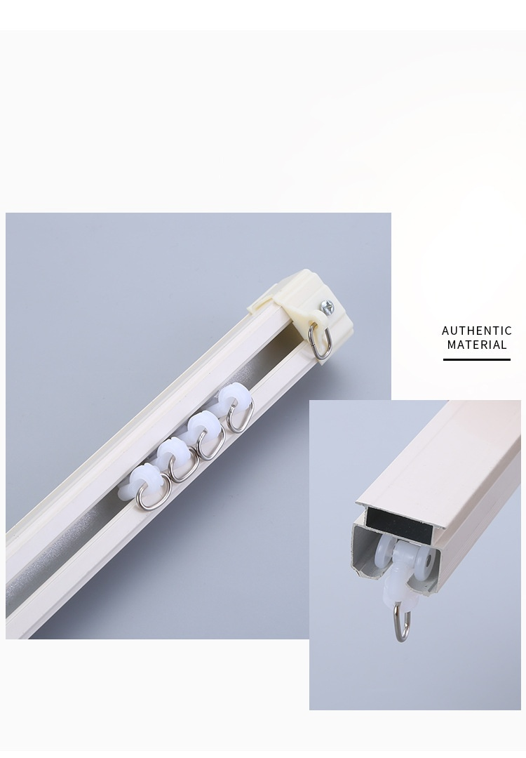 Heavy-Duty Curtain Pulleys, Thickened Steel Core Load-Bearing