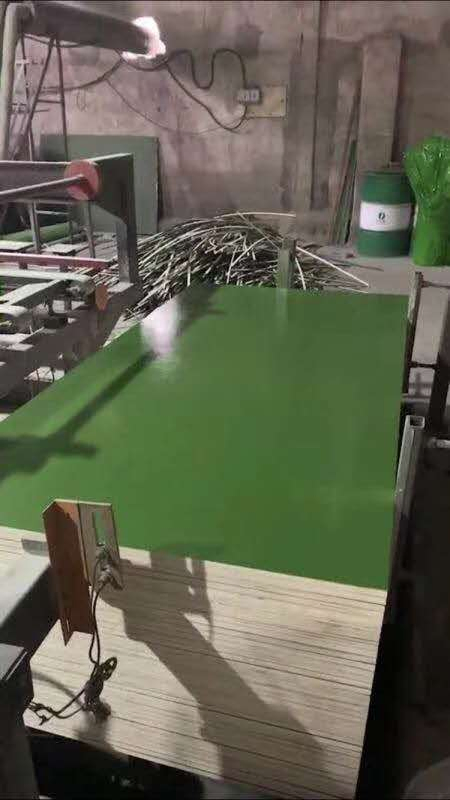 Supper 18mm PP Plastic Film Faced Plywood in Concrete Formwork