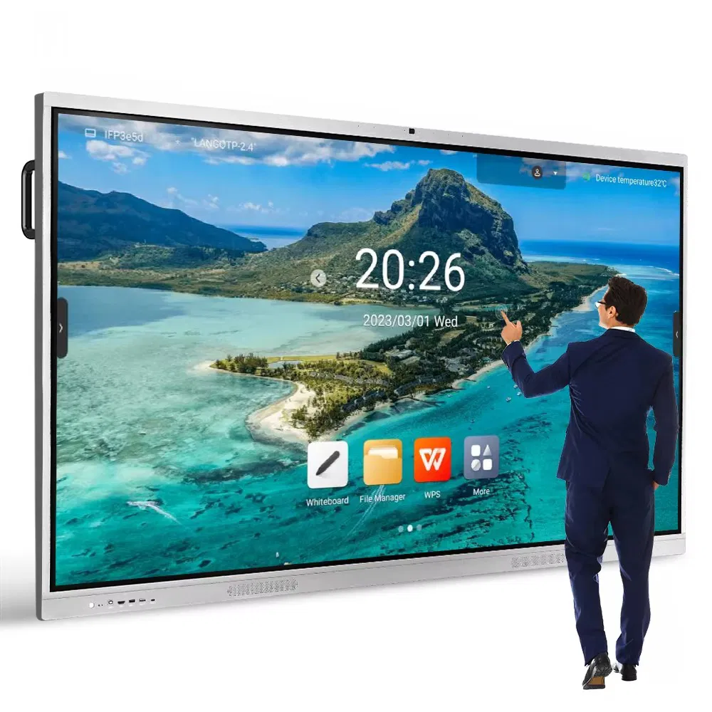 High Quality New 55inch~98inch 4K Smart Board Interactive Flat Panel Touch Screen