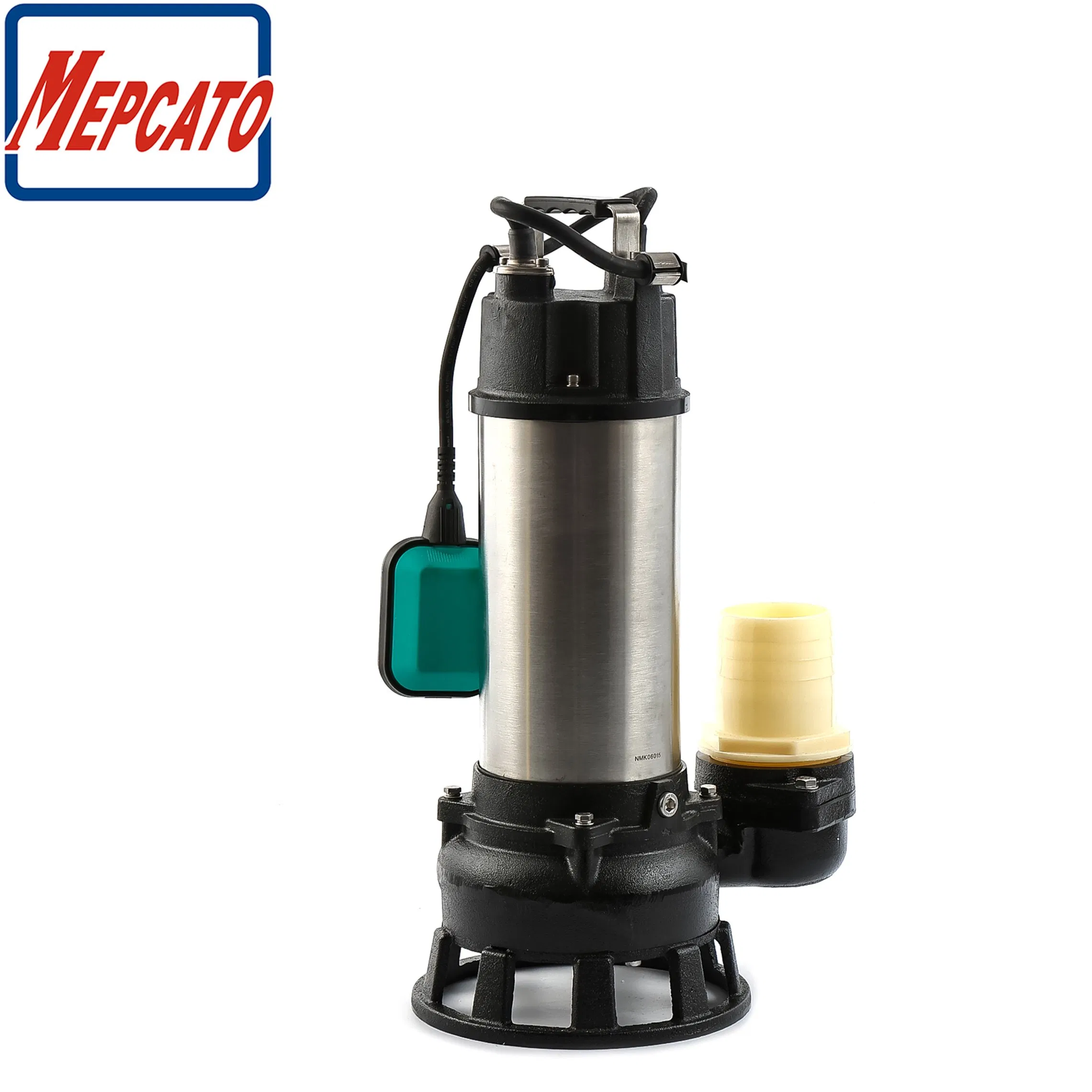 1HP/1.5HP/2HP Engineering Industrial Factory Waste Water Dirty Water Transfer Powerful Cast Iron Electric Centrifugal Submersible Drainage Pump with Float Swith
