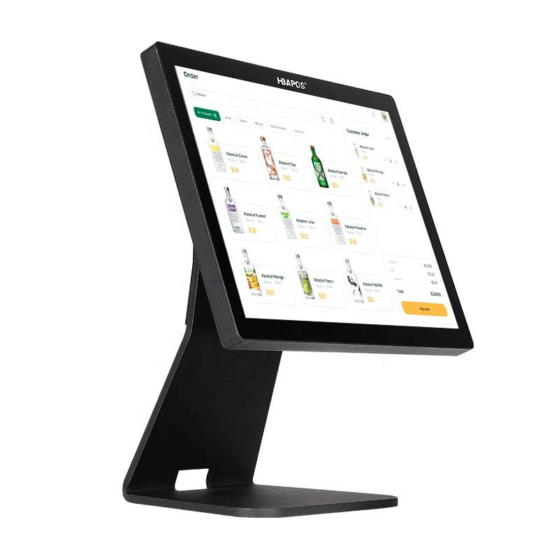 2025 New Dual Screen POS Machine for Sale with Stand Cash Register All in One POS System