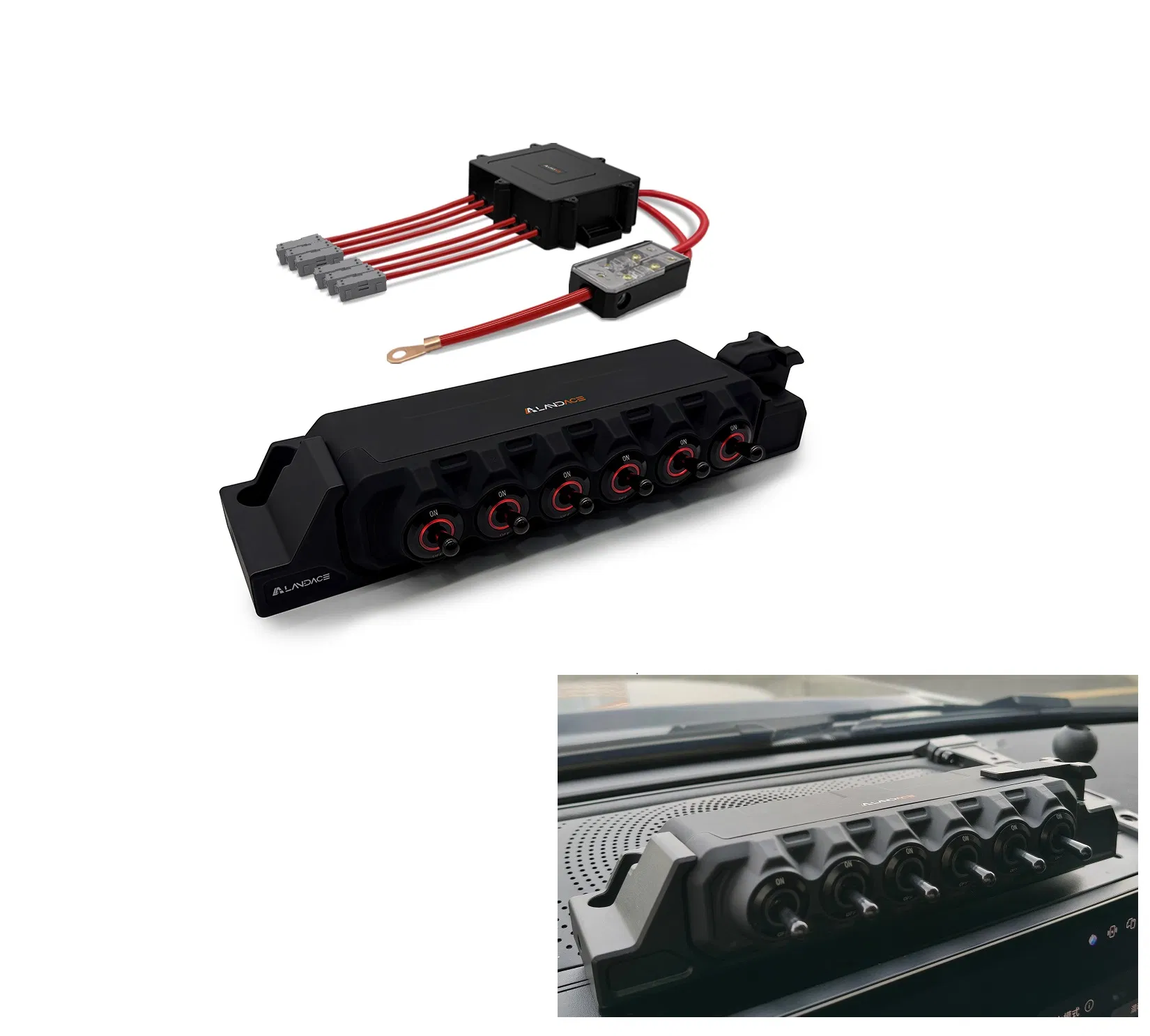 Универсальный беспроводной 6-канальный выключатель света