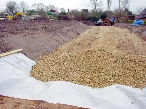 300GSM Heavy-Duty Geotextile for Landslide-Prone Areas