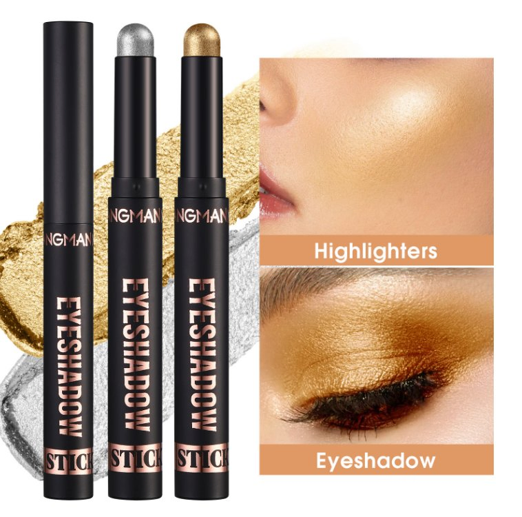 Eye Shadoe Pen Glitter Powder Waterproof No Logo Eyeshadow
