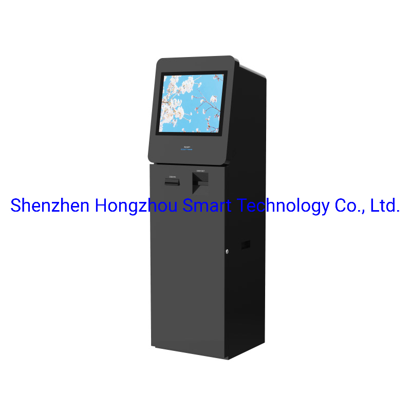 Display Touch Screen Self Service Banking Bill Payment Terminal Kiosk ATM Machine