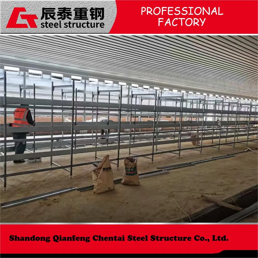 China Factory Manufacturer Prefabricated Galvanized Steel Structure Poultry Farm