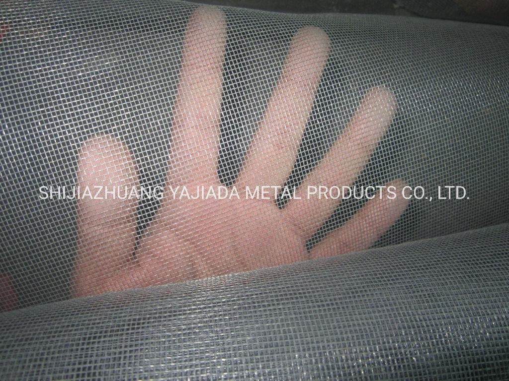 China Factory Fiberglass Window Insect Screen Grey Color