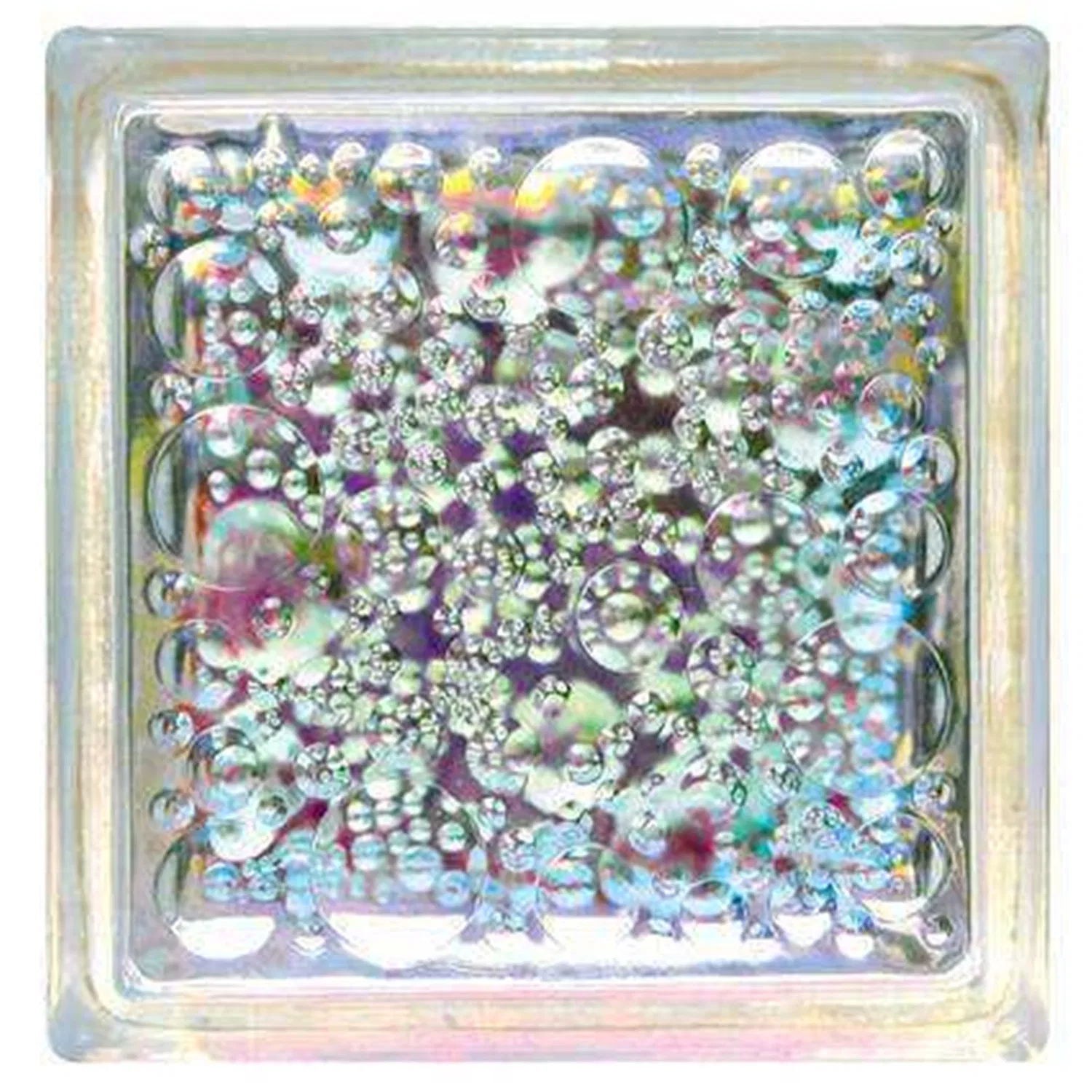 High Quality Inner Color Glass Block for Decoration
