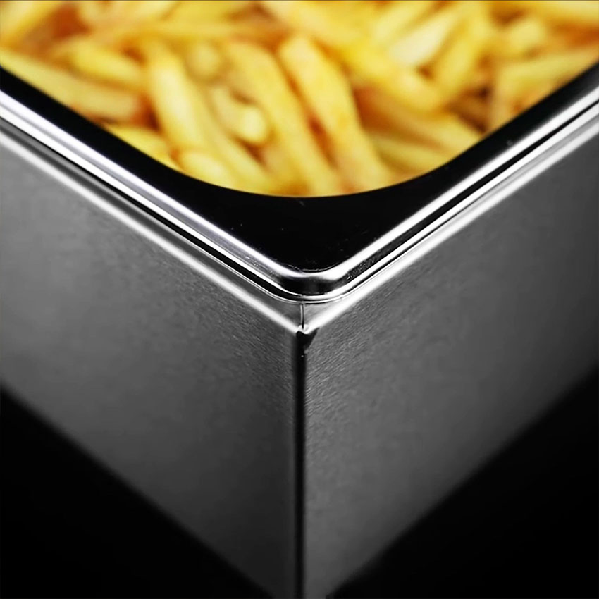 Electric Food Warmer Stainless Steel Food Warmer with Thermal Lamp