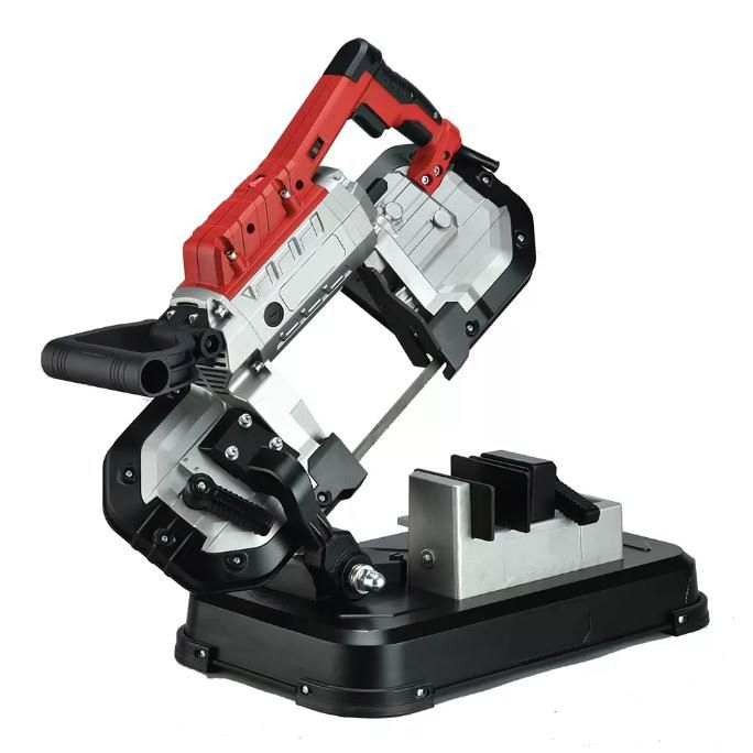 Portable Band Saw 5-Inch Variable Speed Handheld for Metal Wood PVC Cutting