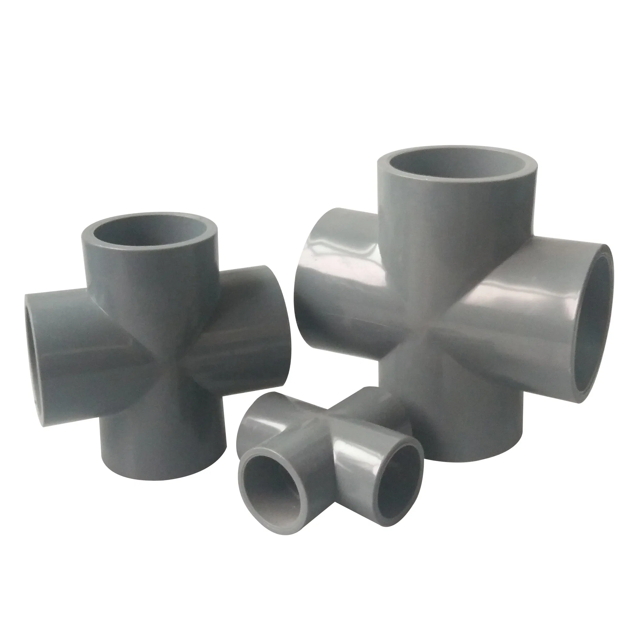 Online Sale Pressure-Resistant, Stable, Long-Lasting, Crack-Proof PVC Equal Cross for Industrial Pipeline Applications