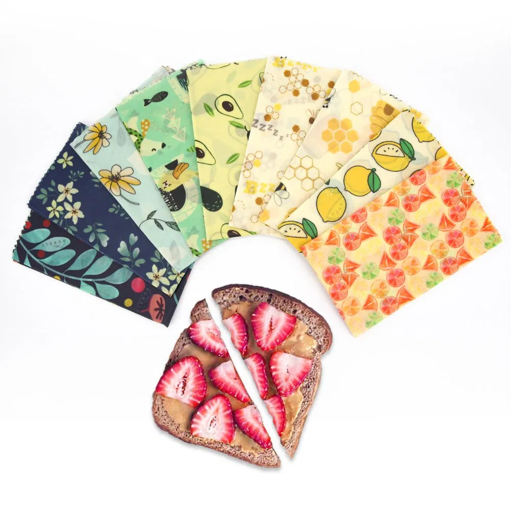 Cotton Reusable Beeswax Food Wrap