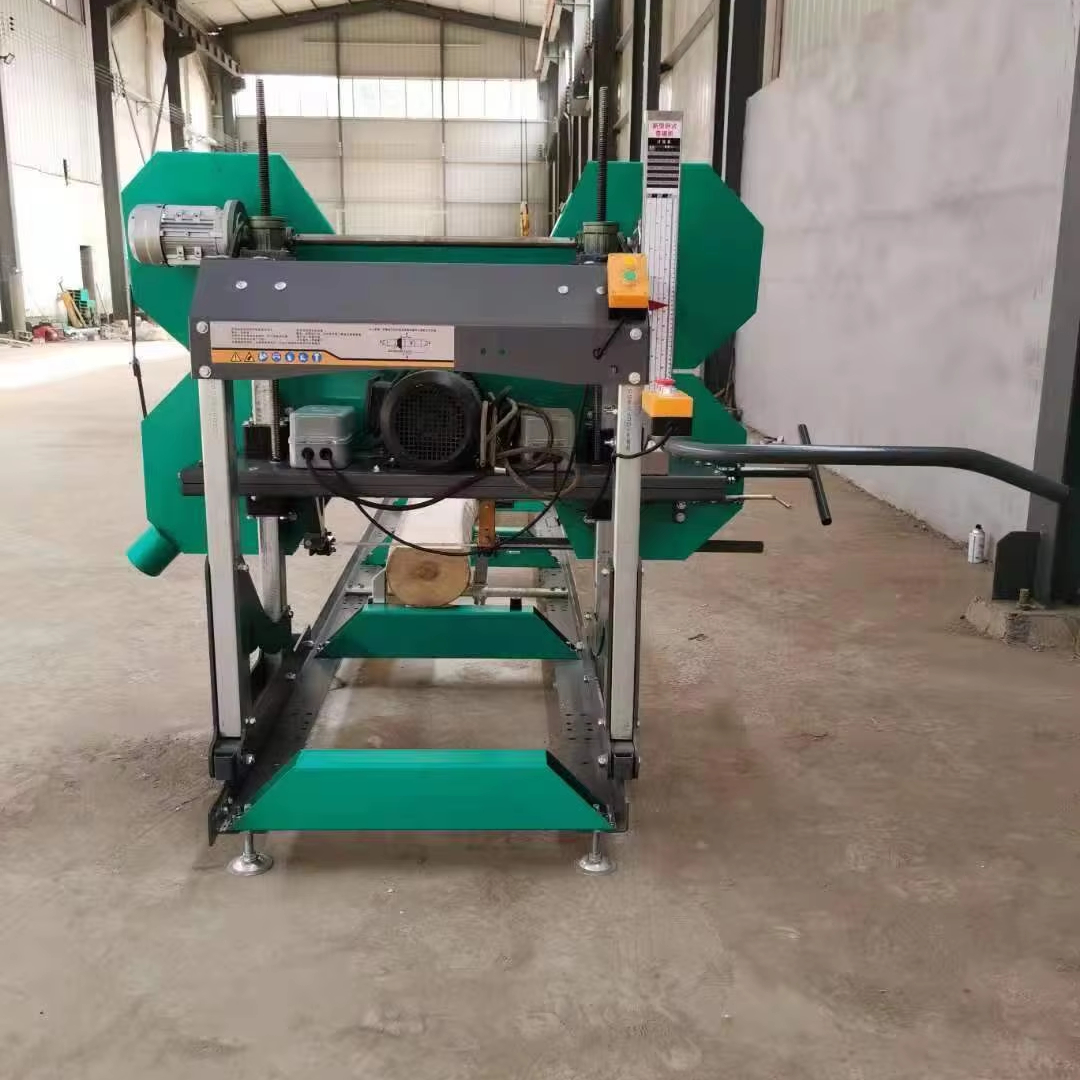 Пила ленточная горизонтальная по дереву для бревен