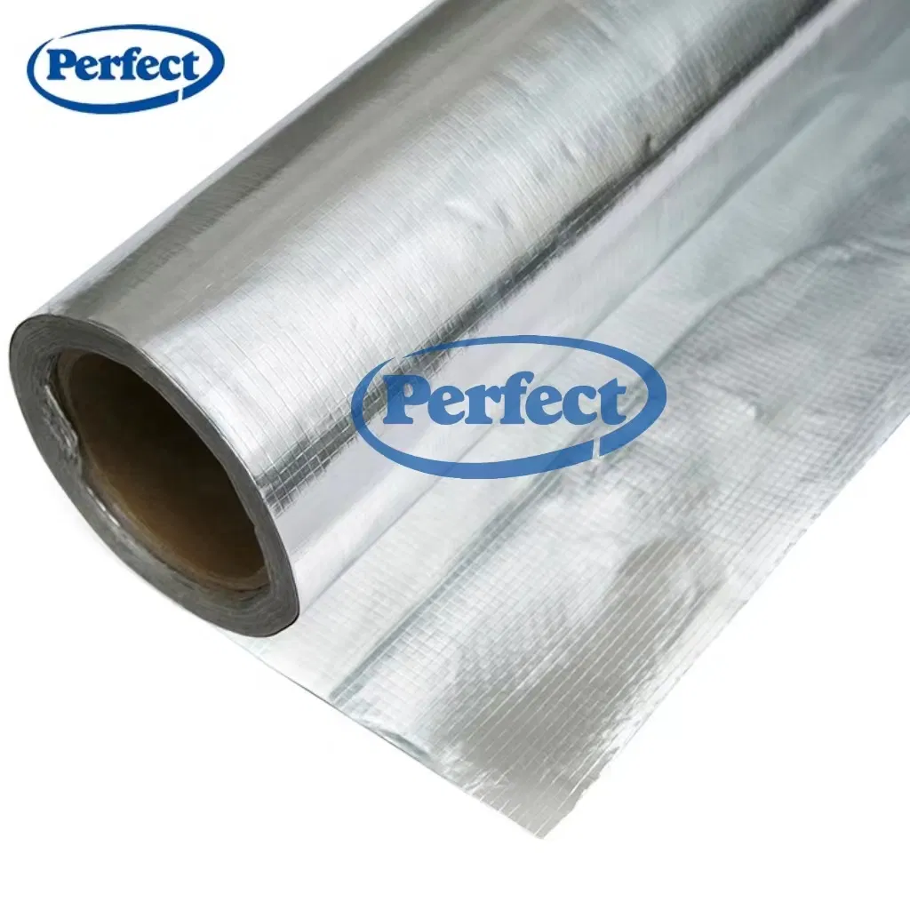 Most Pupular Heat Resistant Aluminum Foil Vapor Barrier Aluminum Foil Double Foil Insulation