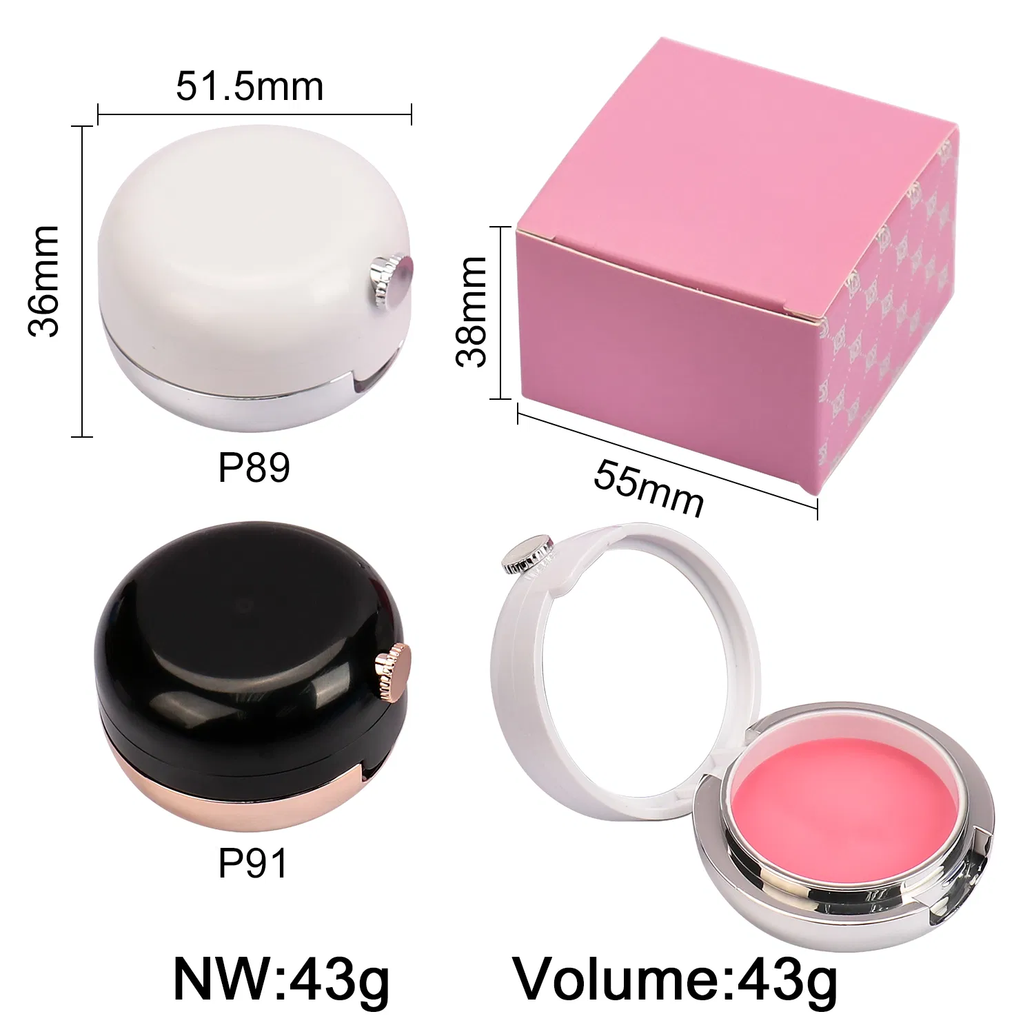 Custom Logo Lip Balm for Wholesale Beauty Distribution