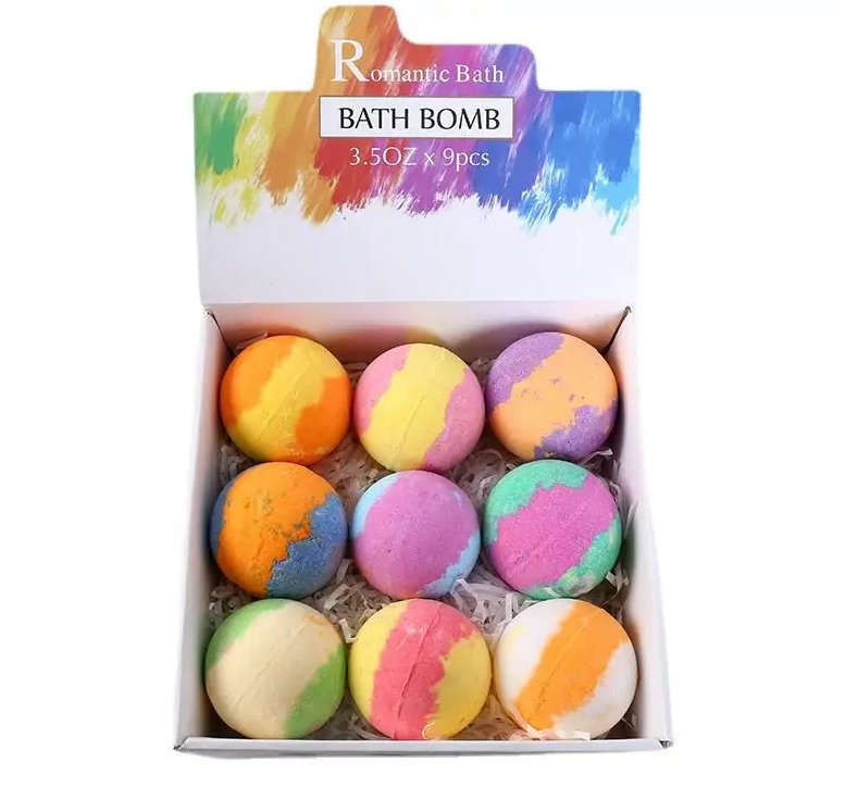 Online Wholesale Essential Oil Packaging Plastic Private Label Wholesales Organic Bath Fizzer Bath Bombs Gift Set Supplies Natural Essential Oil Fizz Bath Bomb