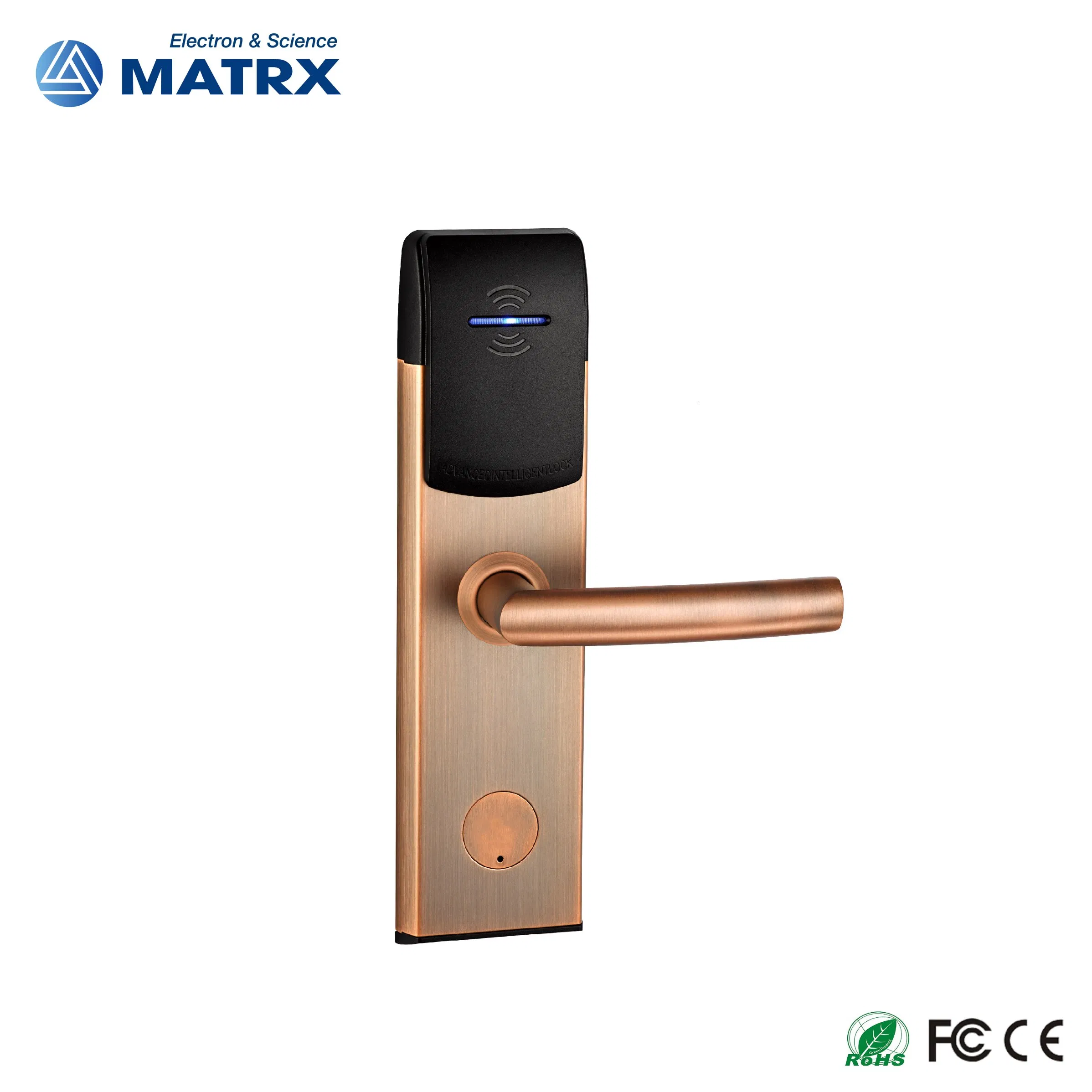 Security RFID Card Access Hotel Room Door Lock with Free Hotel Software