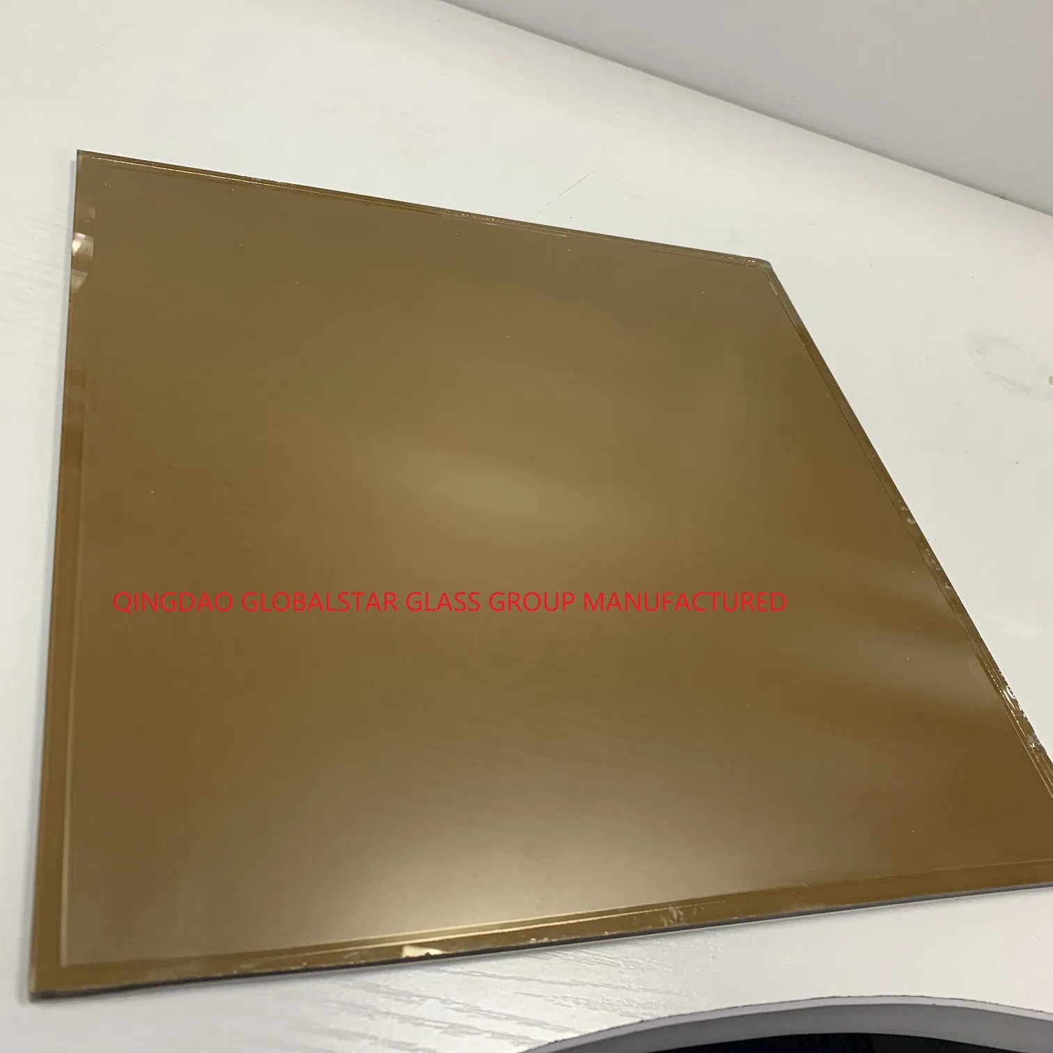 China Manufactured 10mm Flat Frosted Tempered Satin Acid Etched Decorative Glass