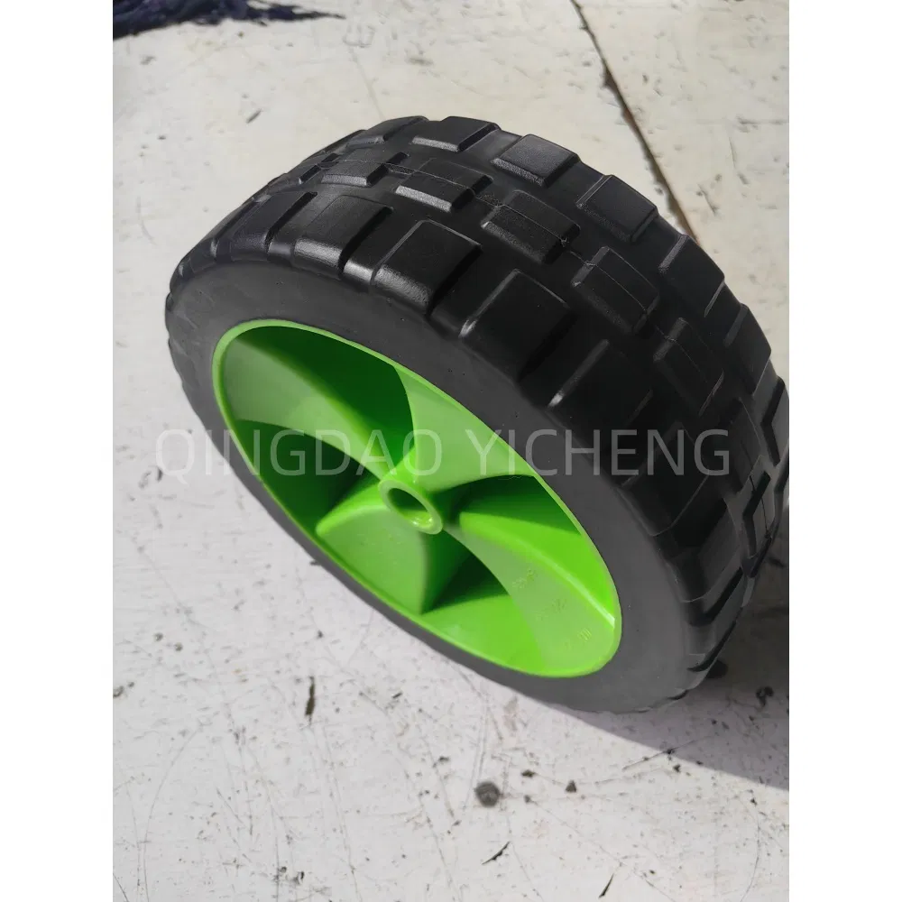 Explosion-Proof 10X3 Polyurethane Solid Wheel Wheelbarrow Tubeless Foam Tire